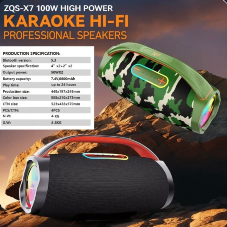 اسپیکر قابل حمل ZQS-X7 برند sing-e