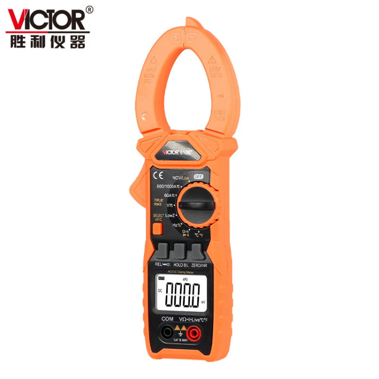 مولتی متر کلمپ Victor 610B Plus