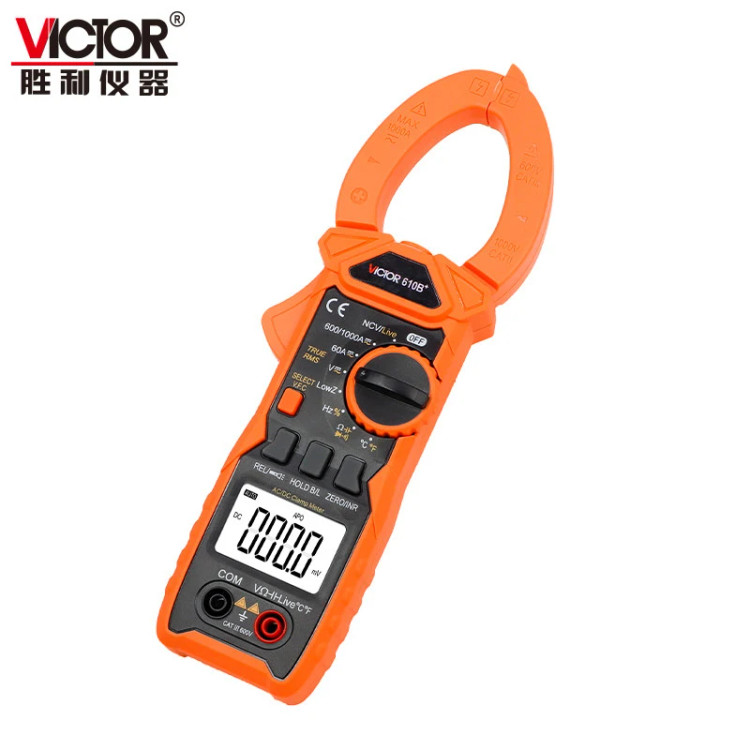مولتی متر کلمپ Victor 610B Plus